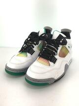 NIKE◆AIR JORDAN 4 RETRO_エアジョーダン4レトロ/27.5cm/WHT_画像2