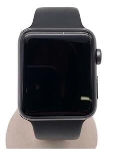 Apple◆Apple Watch Series 3 GPSモデル 42mm MTF32J/A [ブラックスポーツバンド]