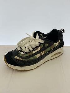 SKECHERS◆ローカットスニーカー/25.5cm/BLK/237018