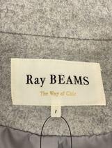 RAY BEAMS◆チェスターコート/コート/ダブル/1/ウール/グレー_画像3