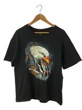 HARLEY DAVIDSON◆ハーレーダヴィッドソン/Tシャツ/L/ブラック/イーグル_画像1