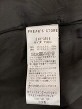 FREAK’S STORE◆フレアミニコート/コート/FREE/ポリエステル/ブラック_画像4