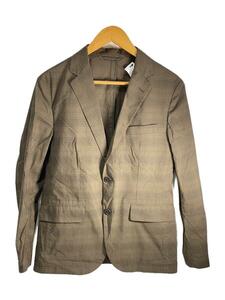 UNITED ARROWS green label relaxing◆テーラードジャケット/M/ポリエステル/BRW/チェック/3222-199-2716