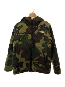 THE NORTH FACE◆NOVELTY TRANGO PARKA_ノベルティ トランゴ パーカー/M/ポリエステル/GRN/カモフラ