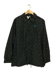 NIKE◆ジャケット/XL/ナイロン/BLK/CZ8171-010/アイコンクラッシュコーチジャケット