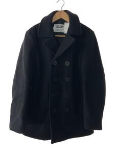 Schott◆コート/-/ウール/BLK/ブラック/u.s.740n pea jacket