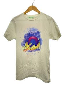 OFF-WHITE◆Tシャツ/XS/コットン/ホワイト/無地/アローロゴ