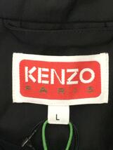 KENZO◆ジャケット/L/コットン/BLK/FC65BL0619RI/COACH JACKET_画像3