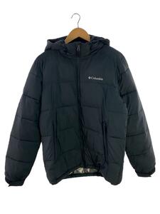 Columbia◆PIKE LAKE HOODED JACKET_パイレイクフーデッドジャケット/M/ポリエステル/BLK