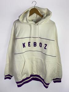 Keboz◆パーカー/XL/コットン/WHT