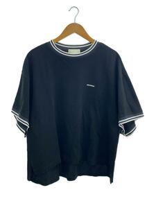 NEON SIGN◆Tシャツ/46/コットン/BLK/1073