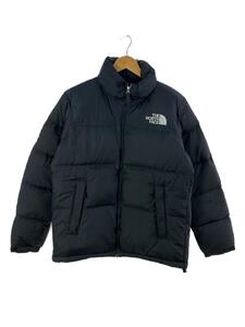 THE NORTH FACE◆NUPTSE JACKET_ヌプシジャケット/L/ナイロン/BLK/無地/ND91841