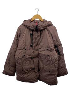 ALPHA INDUSTRIES◆ダウンジャケット/XL/ナイロン/PNK/TA1484-9032