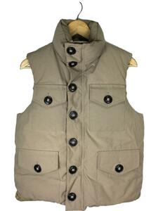 CANADA GOOSE◆MONTREAL VEST/モントリオールベスト/XS/ポリエステル/BEG/3424JM R