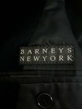 BARNEYS NEWYORK◆テーラードジャケット/44/-/BLK/無地_画像3