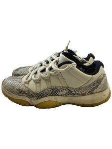 NIKE◆AIR JORDAN 11 RETRO LOW LE/エアジョーダンレトロロー/グレー/CD6846-002/27