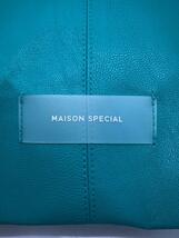 MAISON SPECIAL◆トートバッグ/レザー/GRN/21212615101/ヴィーガンレザートートバッグ_画像5