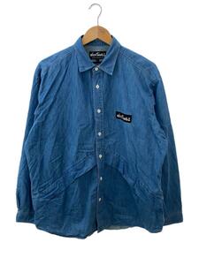 WILDTHINGS◆長袖シャツ/L/コットン/IDG/無地/WT20005SG/ SHELTECH DENALI SHIRT