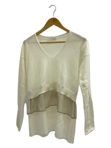 FABIANA FILIPPI* sweater ( thin )/XS/ silk /CRM/ plain 