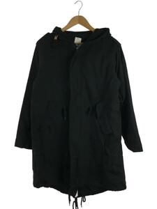 HOUSTON* Mod's Coat /XXS/ cotton /BLK/8415-782-3217