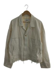 doublet◆ジャケット/M/コットン/WHT/18ss08bl64