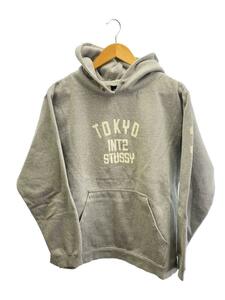 STUSSY◆パーカー/L/コットン/GRY