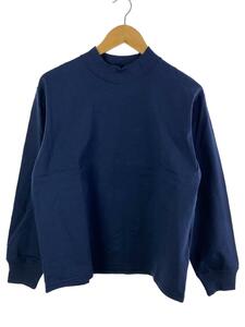 THE NORTH FACE PURPLE LABEL◆MOCK NECK L/S TEE_モックネックロングスリーブTシャツ/-/コットン/BLK/無地