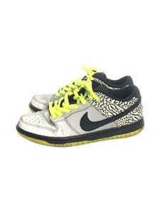 NIKE◆DUNK LOW PREMIUM SB QS/ダンクロープレミアム/グレー/504750-017/26.5cm/G