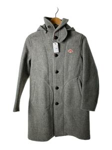 DANTON◆ウールモッサロングコート/コート/34/ウール/GRY/JD-8457 WOM