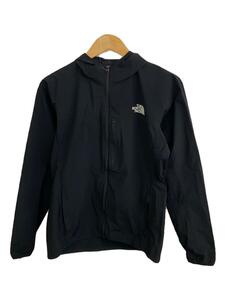 THE NORTH FACE◆Mountain Softshell Hoodie/L/ナイロン/BLK/無地/NP21703