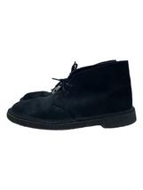 Clarks◆チャッカブーツ/24.5cm/BLK/21621/デザートブーツ_画像1