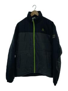 le coq sportif◆中綿ジャケット/スポーツウェアー/O/BLK/グレー/QB584963FK