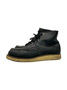 RED WING◆レースアップブーツ/US8.5/BLK/08179