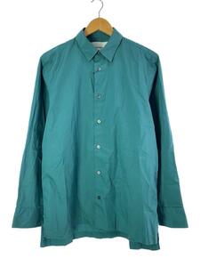 MAISON SPECIAL◆Dress-Over Square Cut Shirt/1/コットン/GRN/無地/11232311201