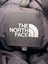 THE NORTH FACE◆NUPTSE JACKET_ヌプシジャケット/L/ナイロン/BLK/無地_画像3