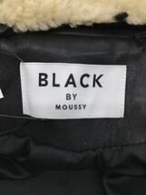 Black by moussy◆コート/1/羊革/ブラック/無地/070AA030-0040_画像3