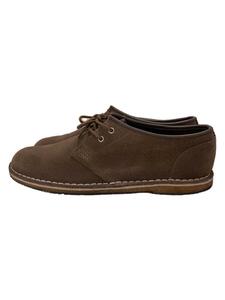 Clarks◆シューズ/UK7.5/BRW/スウェード/101213292