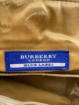 BURBERRY BLUE LABEL◆トートバッグ/キャンバス/クリーム_画像5