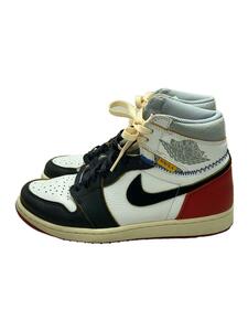 NIKE◆AIR JORDAN 1 RETRO HI NRG / UN/エアジョーダンレトロハイ/ホワイト/27cm/WHT