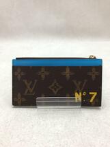 LOUIS VUITTON◆コインケース/ブラウン/総柄/レディース/M81256/ヴァージルアブロー_画像2