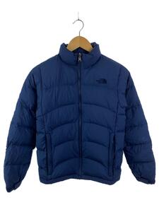 THE NORTH FACE◆THE NORTH FACE ザノースフェイス/ダウンジャケット/M/ナイロン/NVY/無地/NDW91647