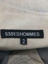 5351 POUR LES HOMMES◆ブーツカットパンツ/-/コットン/IDG/0270050014_画像5