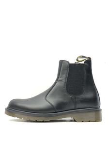 Dr.Martens◆チェルシーブーツ/サイドゴアブーツ/UK8/BLK/レザー/2976