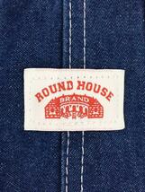 ROUND HOUSE◆オーバーオール/USA製/30/コットン/IDG_画像4