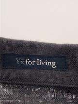 Y’s for living◆リネンジャケット/-/リネン/BLK_画像3