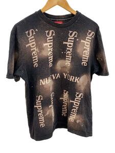 Supreme◆Tシャツ/S/コットン/BLK/nueva york