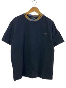 X-LARGE◆Tシャツ/M/コットン/BLK/101222011038/JACQUARD RIB S/S POCKET TEE