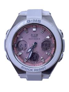 CASIO* солнечный наручные часы / Digi-Ana / Raver /PNK/WHT/MSG-W100