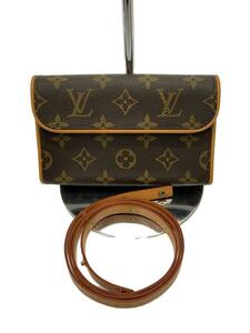 LOUIS VUITTON* небольшая сумочка *f Rolland чай n_ монограмма * парусина _BRW/PVC/BRW