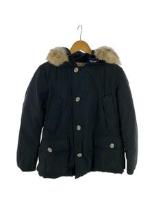 Woolrich◆アークディックパーカー/ダウンジャケット/XS/ナイロン/BLK/無地/1002249